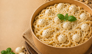 BABY MOZZARELLALI FETTUCCİNE